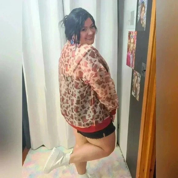 Lucky & Blessed Jackets & Blazers - Plus Size/Straight Size Sheer Jacket with Cowboy Boots